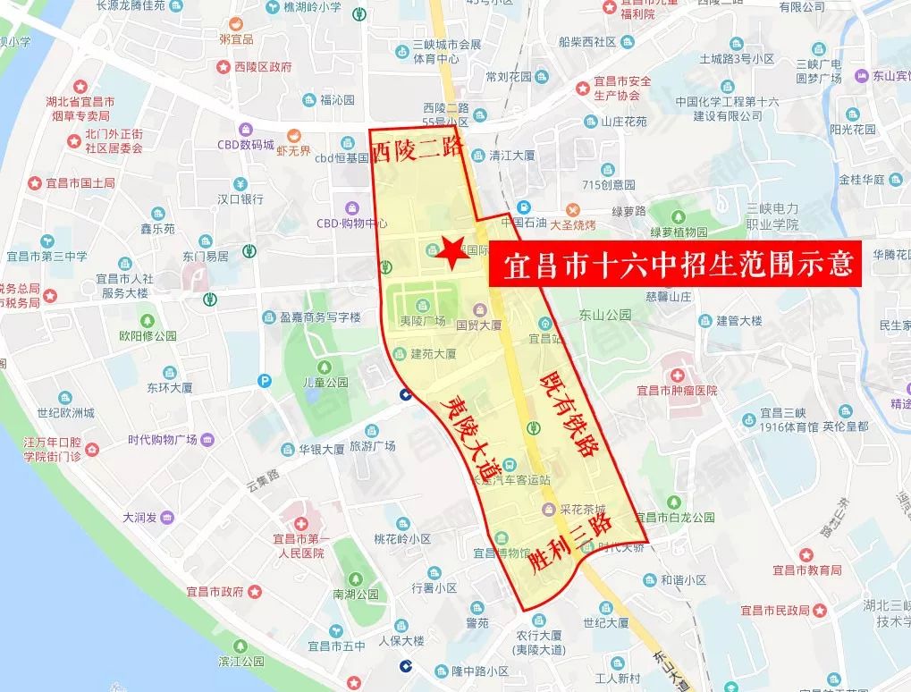 西陵区小学对应楼盘,西陵区2023年中小学划片