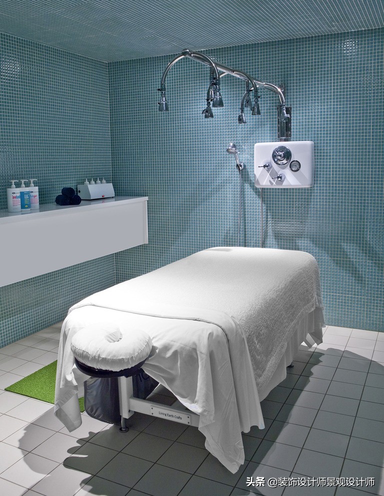 50平米禅意中医养生馆设计图,中医养生理疗会所设计