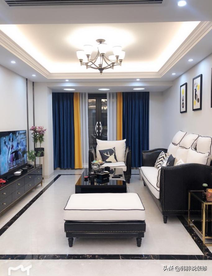 碧桂园精装房改造轻奢风格家装,极简碧桂园166平米精装房整装效果