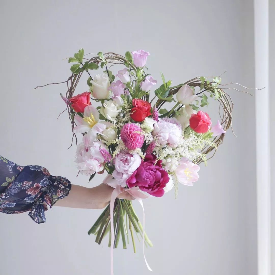 表白神器|心形花束图片集锦(含教程)