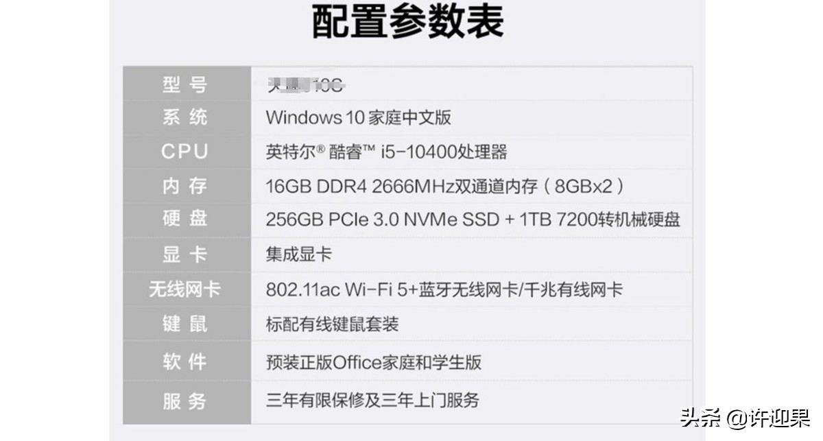 许迎果第243期台式机电脑直接购买整机到底怎么样