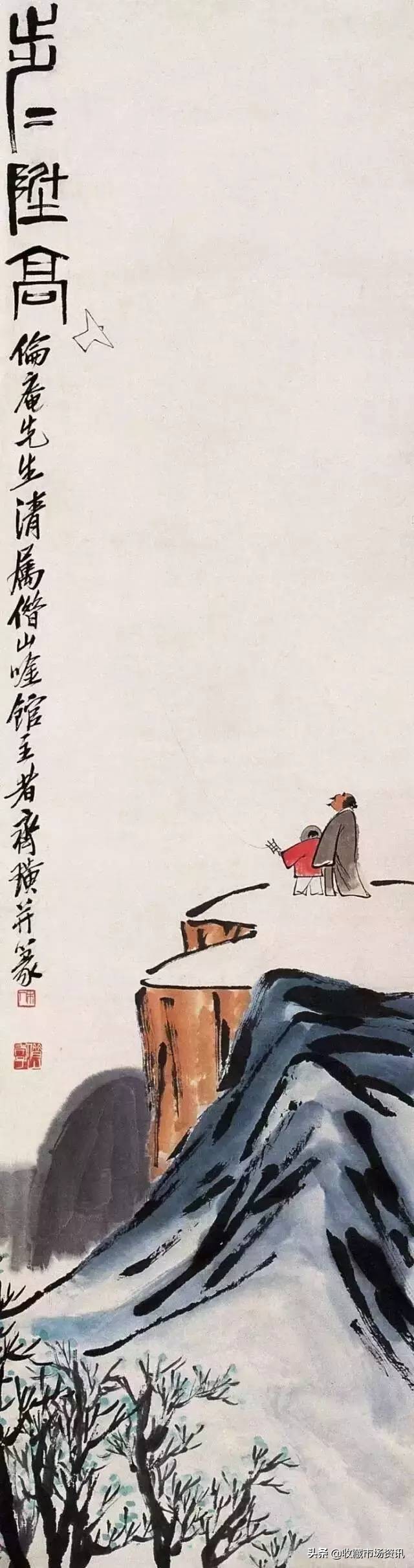 中国百位高寿名人书画展,寿从笔端来意思