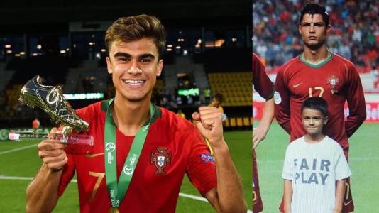 十年前中国足球球童,十年前c罗欧洲杯视频