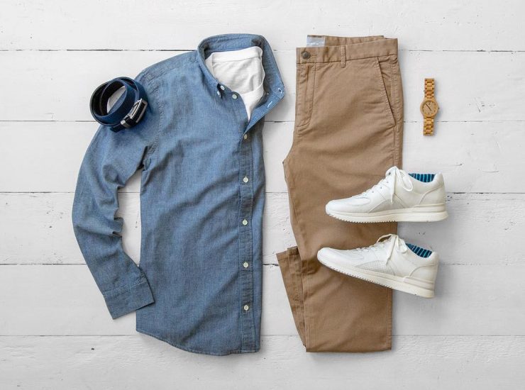 卡其色长裤穿搭,卡其色长裤怎么搭配好看