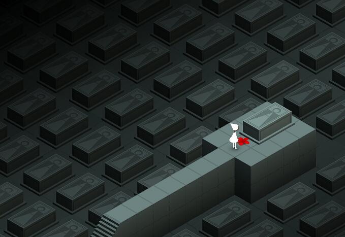 纪念碑谷悲凉故事,纪念碑谷令人感动的游戏