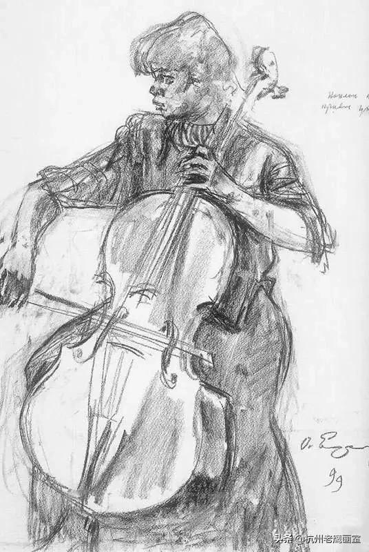 100幅公认最好的素描,100幅素描艺术欣赏