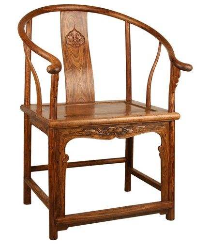 中式便宜红木家具圈椅搭配效果图,红木家具圈椅解析图片