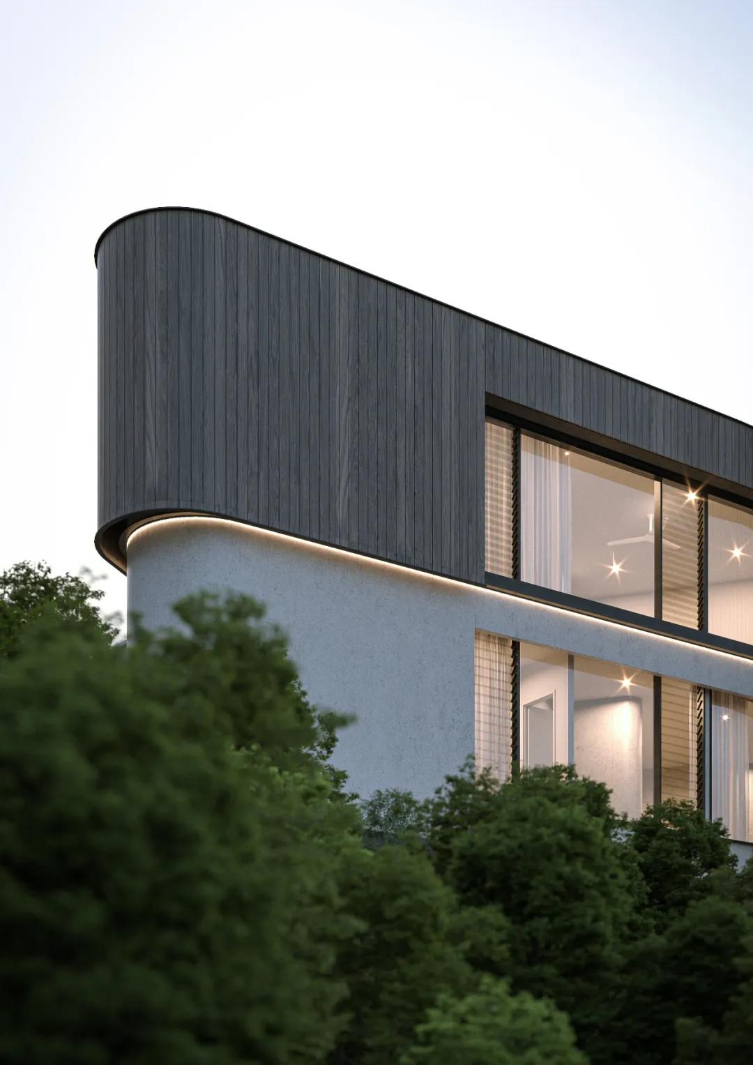 侘寂美学与极简主义别墅,极简极致轻奢的美学设计