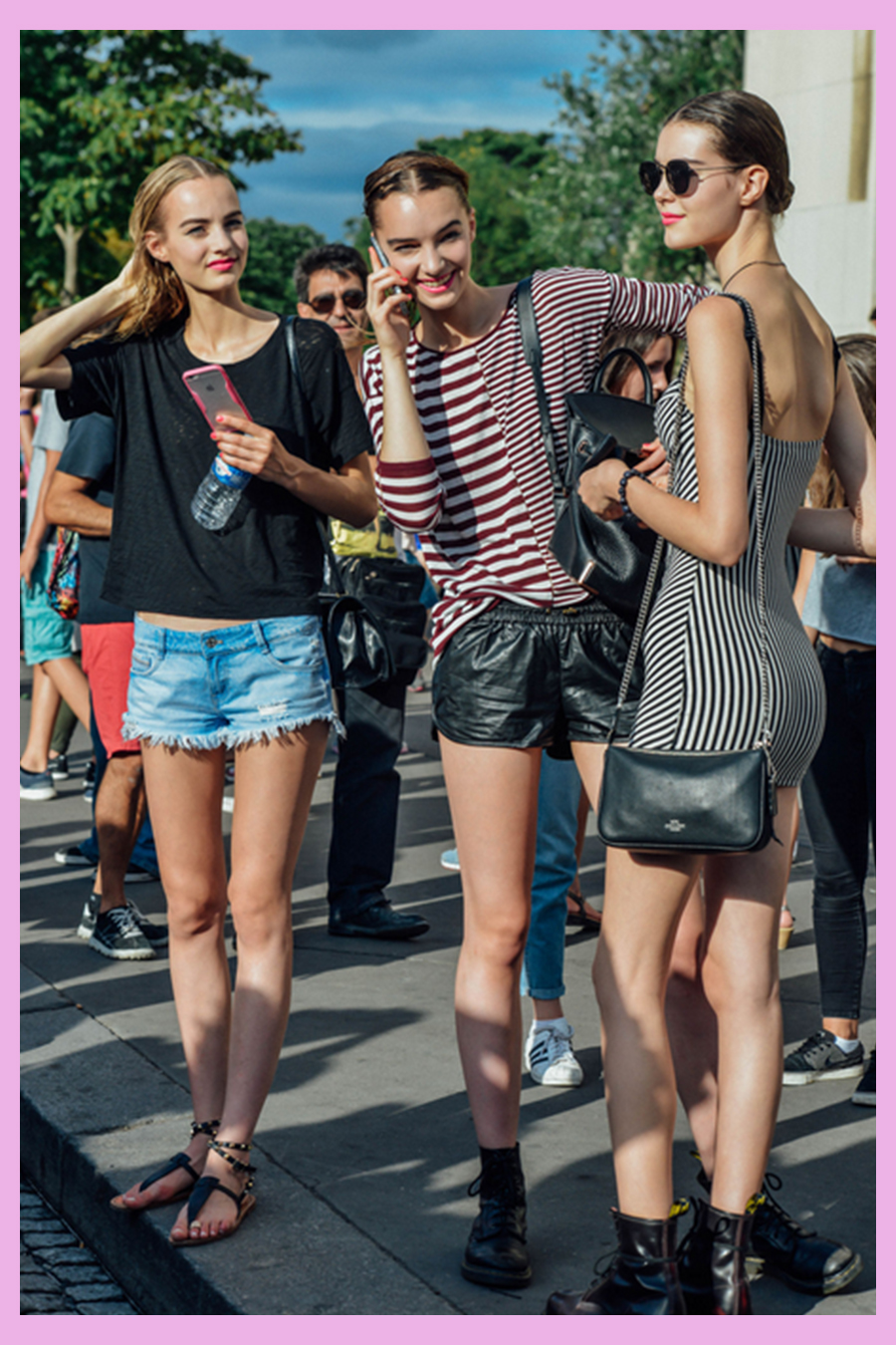 条纹衫高级搭配法,条纹控很好看的一件条纹小衫