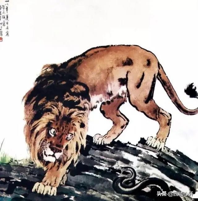 艺术家徐悲鸿资料,中国近代绘画之父徐悲鸿油画作品
