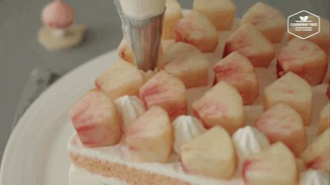 高颜值生日奶油蛋糕做法全过程,奶油生日蛋糕水果造型