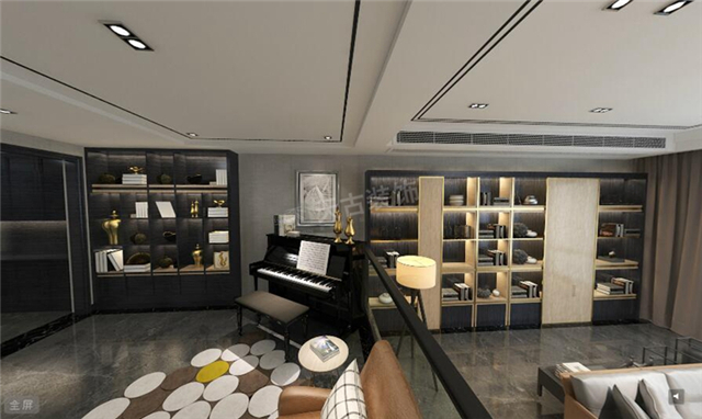 现代简约别墅室内效果图大全,现代别墅空间图片大全