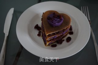 低卡减脂餐紫薯,减脂低卡松饼做法