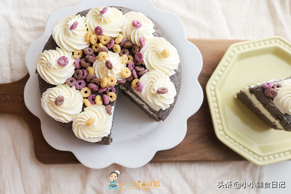 双层蛋糕奶油裱花简单做法,做蛋糕裱花用什么奶油最好