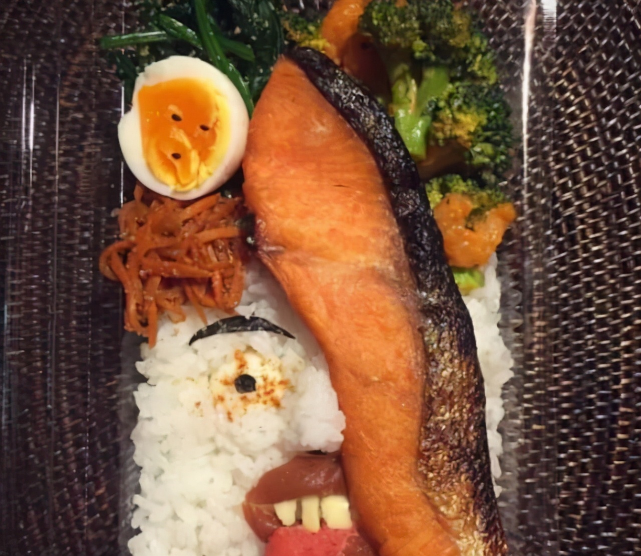 日本最恶心的便当,日本妈妈的盒饭