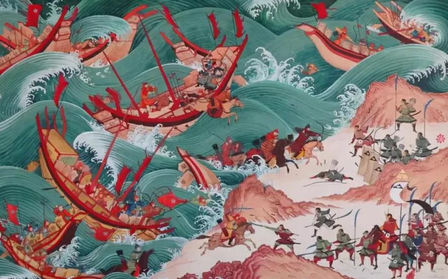 两场台风,阻挡了蒙古人的东征铁蹄,东瀛小国侥幸存活