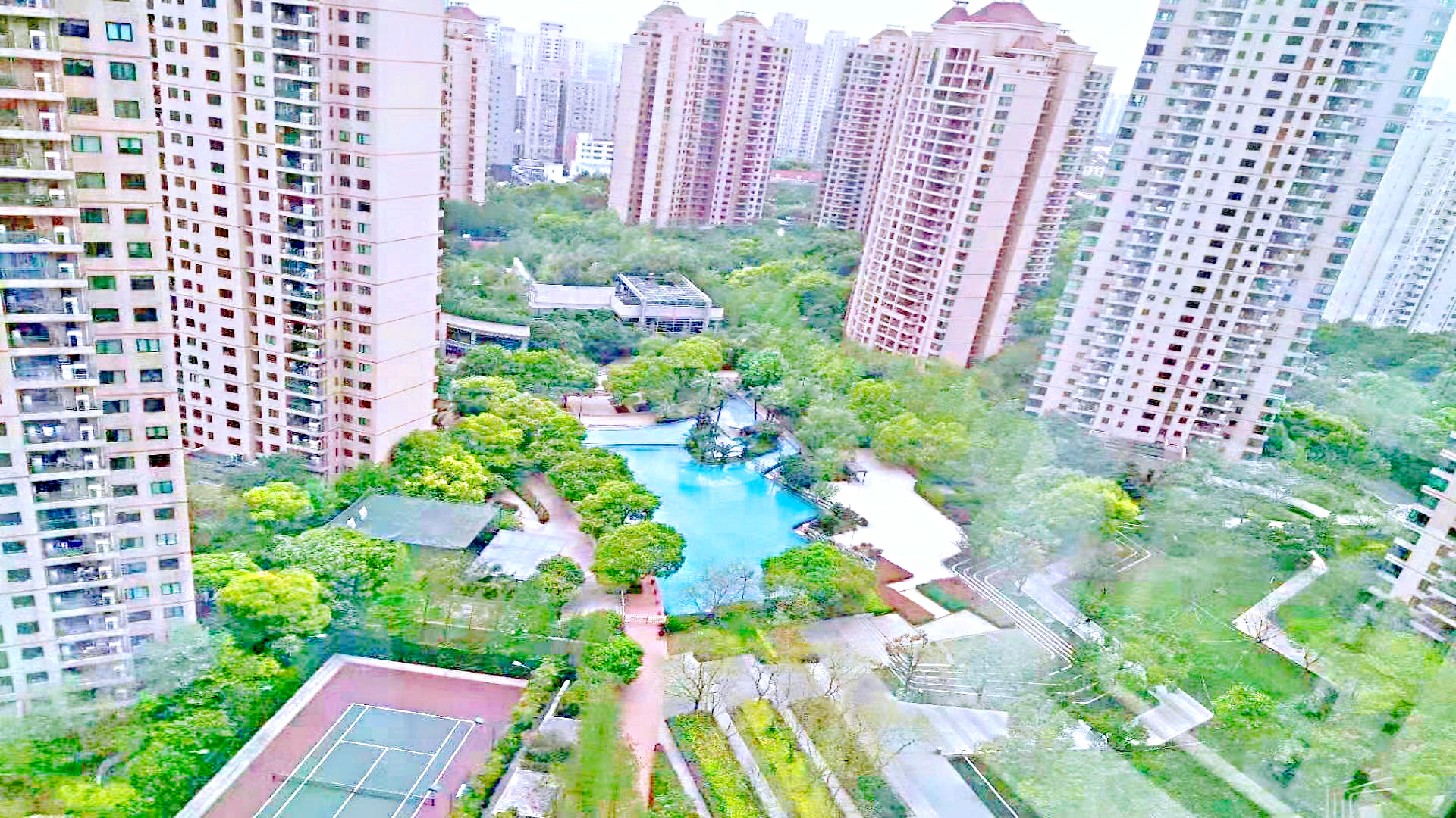 仁恒河滨花园天津景观,仁恒河滨花园二期园林绿化