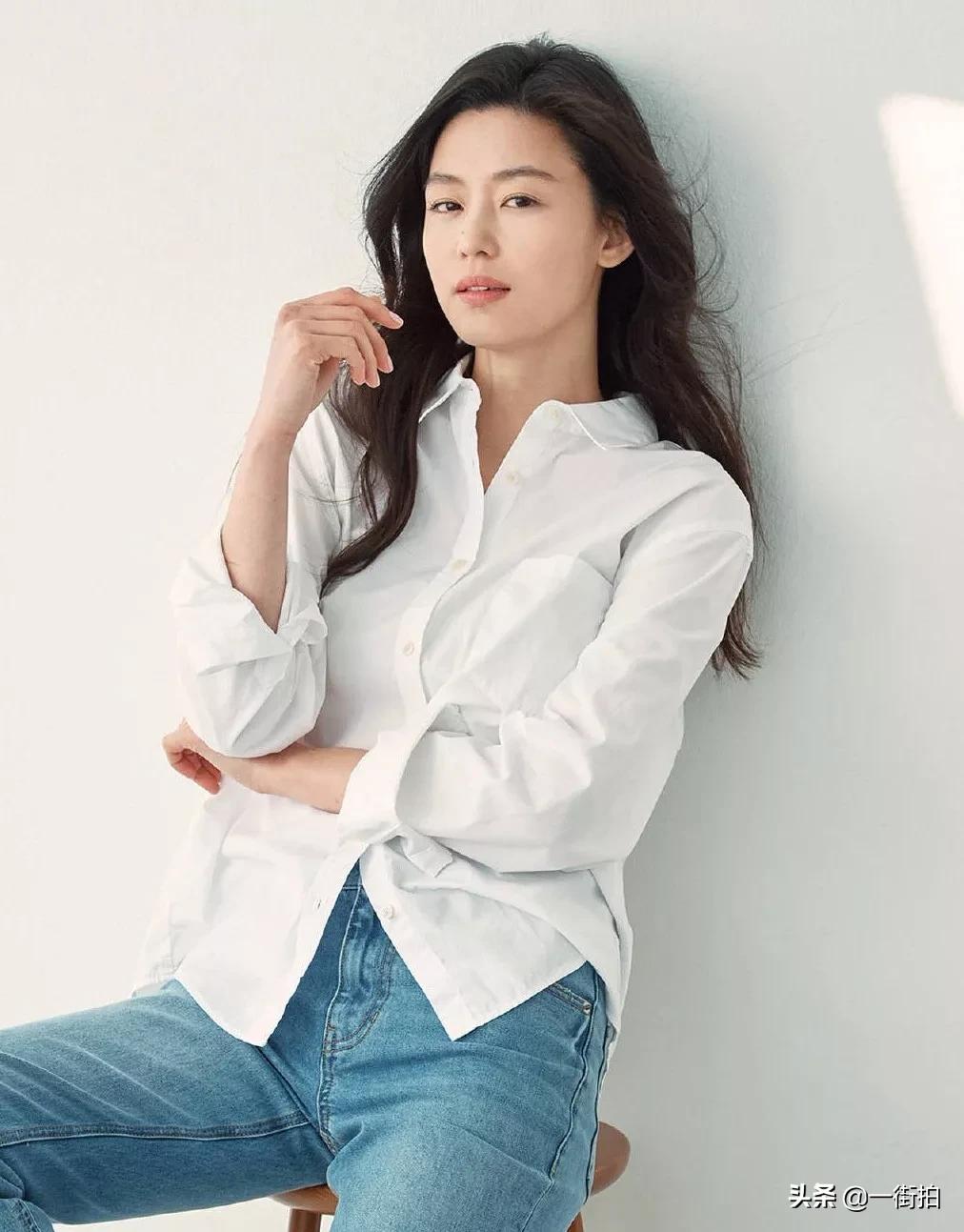 38岁全智贤拍时尚大片,38岁全智贤裸妆