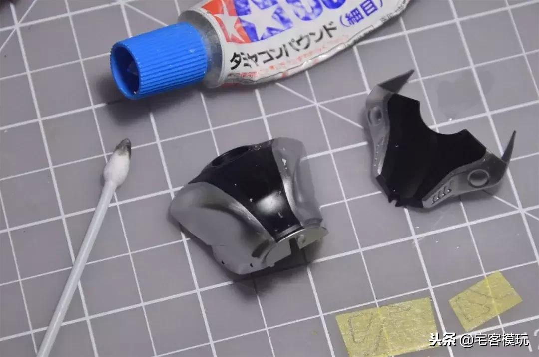 模型制作范例：田宫1:12雅马哈YZF-R1M,14133制作过程