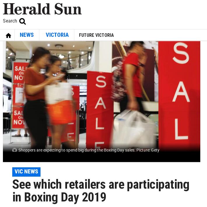 澳洲购物打折节日有哪些,澳洲购物狂欢节