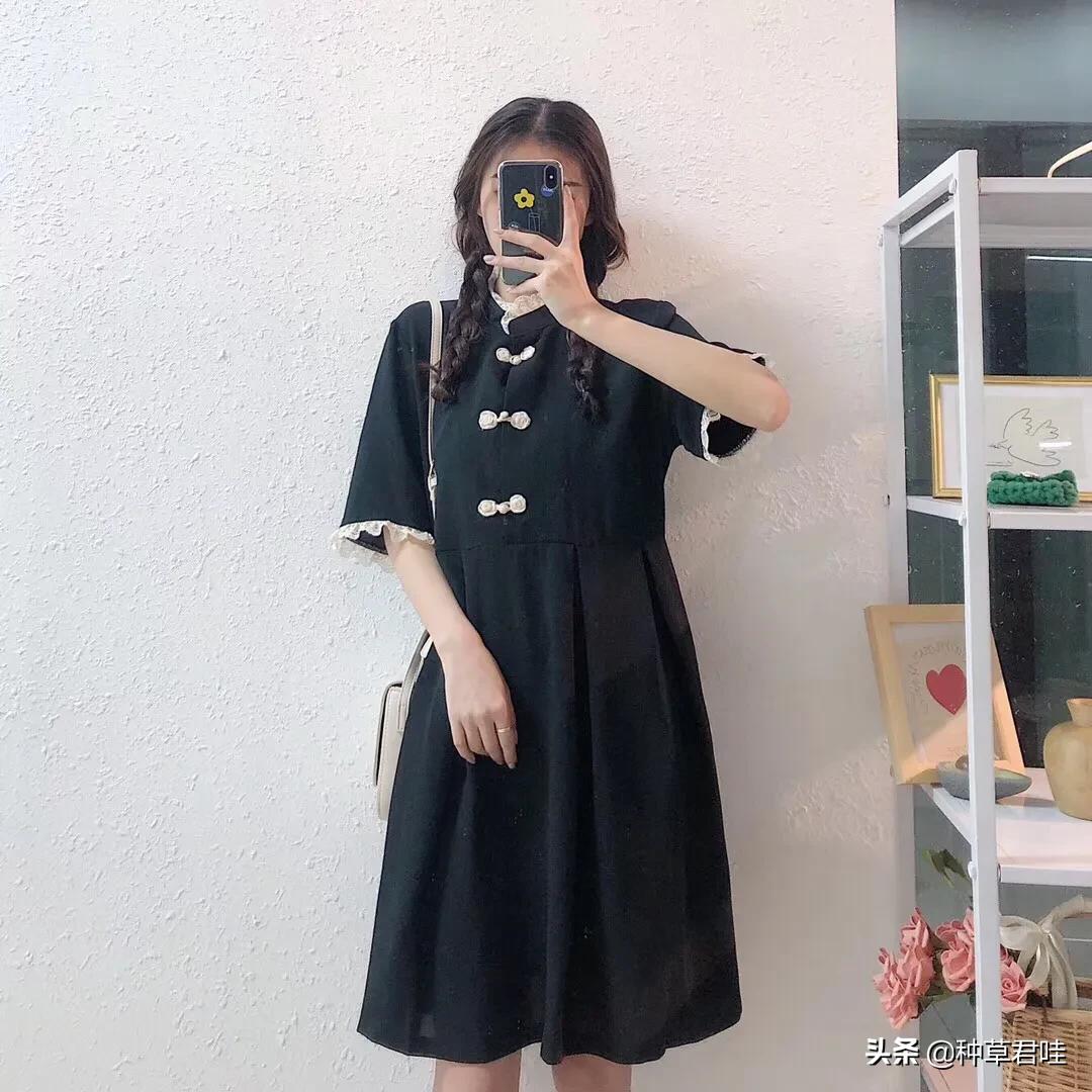 蓝色系的夏季穿搭,夏季高品质甜酷风穿搭