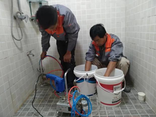 防水工地施工危险视频,防水堵漏真实视频