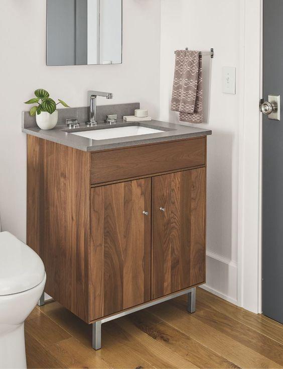 最流行最实用的浴室柜,既实用又好看的浴室柜