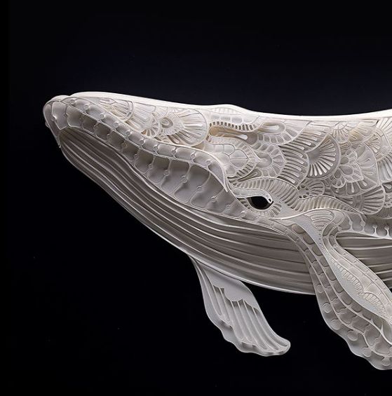 叹为观纸折纸作品,最近超火的纸手工