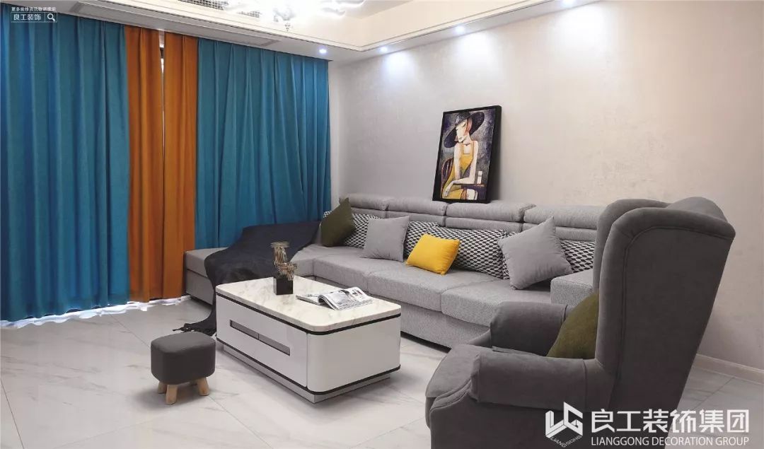 北辰奥园120㎡现代轻奢，给你一个有态度的家