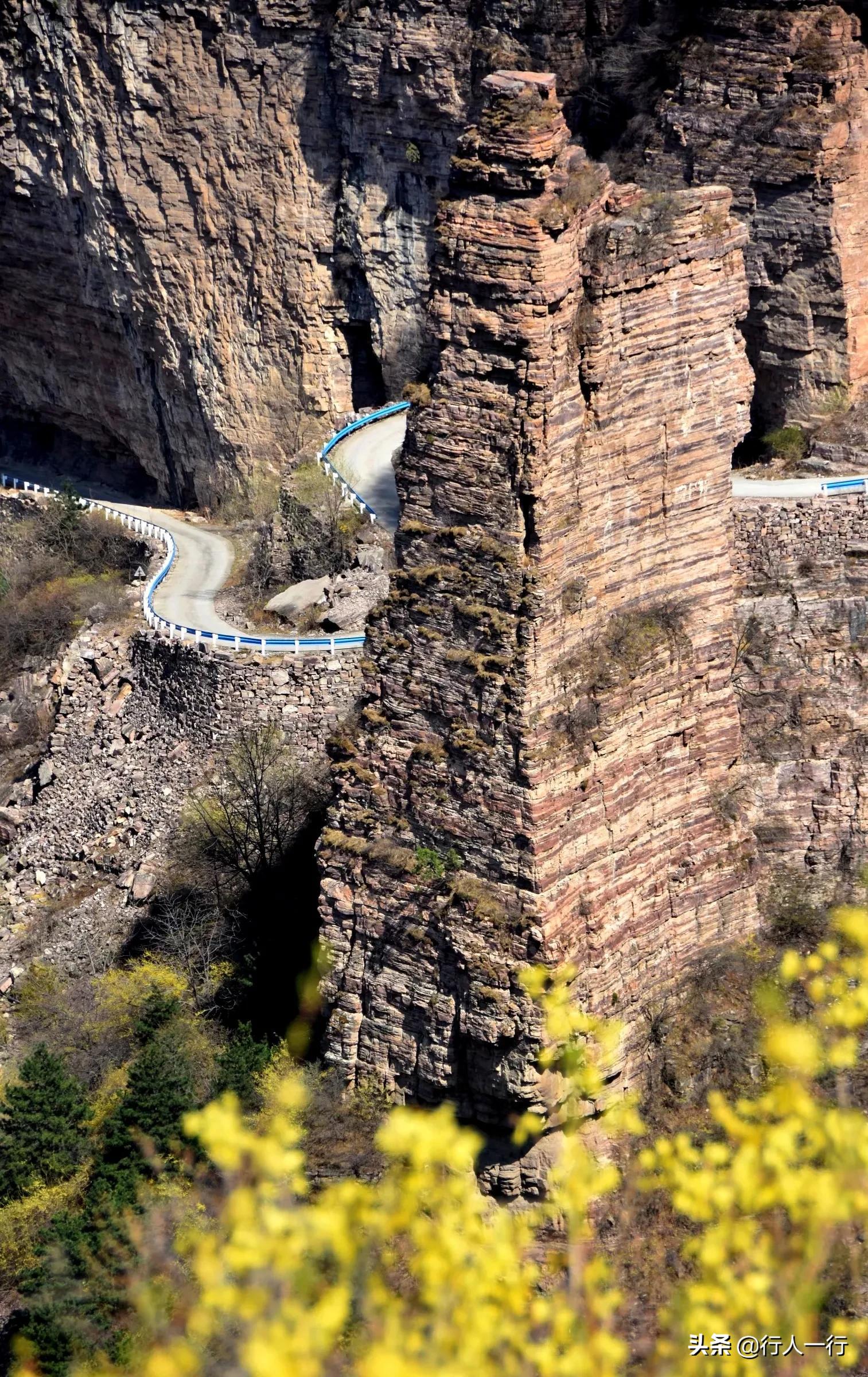 河南太行山悬崖古村,林州太行绝美古村落