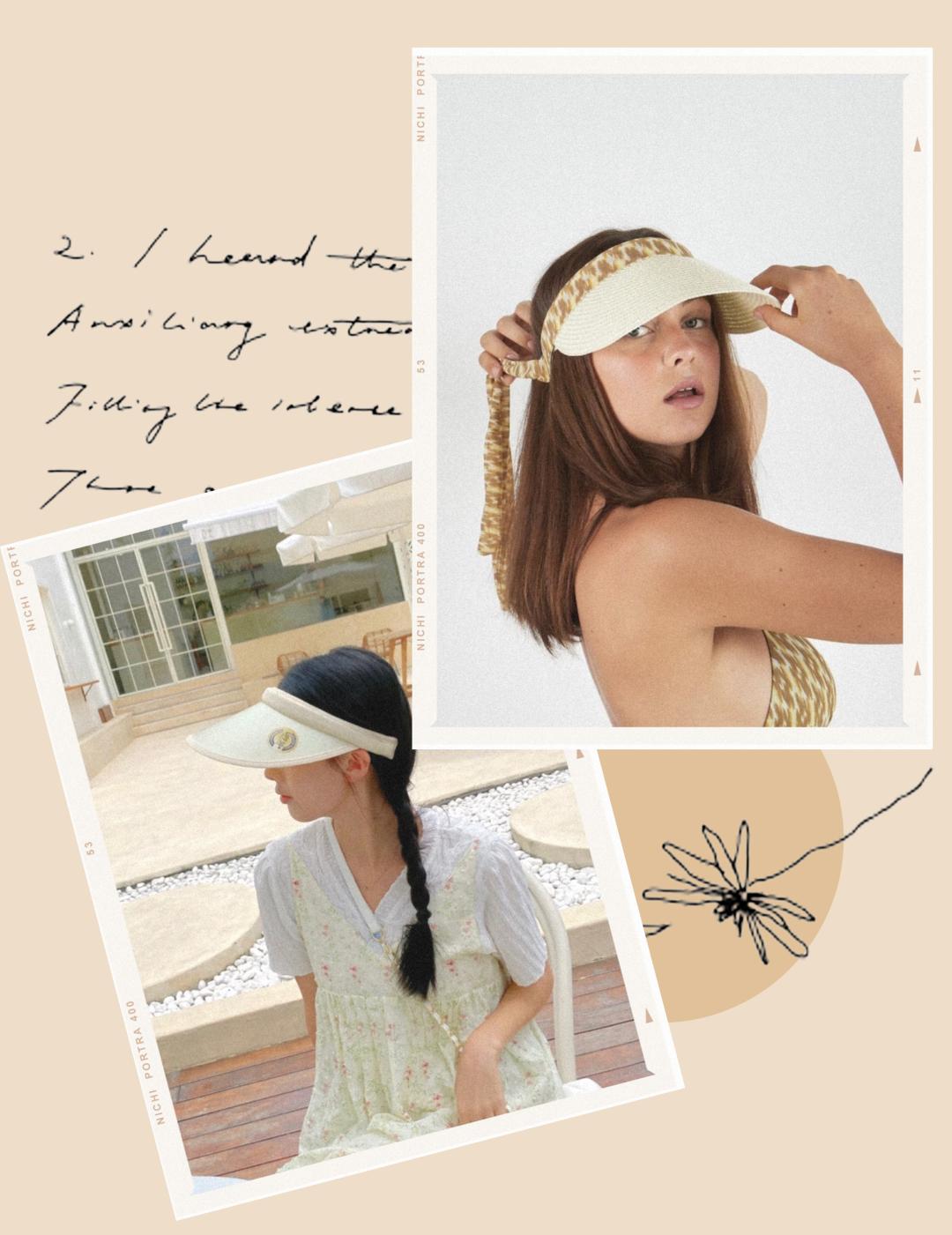 油头帽夏季,适合遮短发油头的帽子