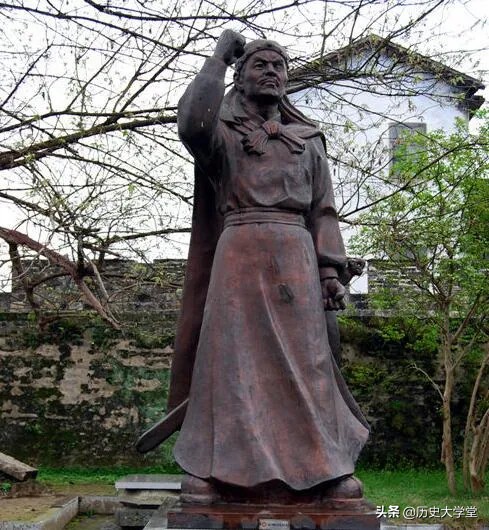 朱元璋进入南京时的势力版图,朱元璋怎么夺取天下