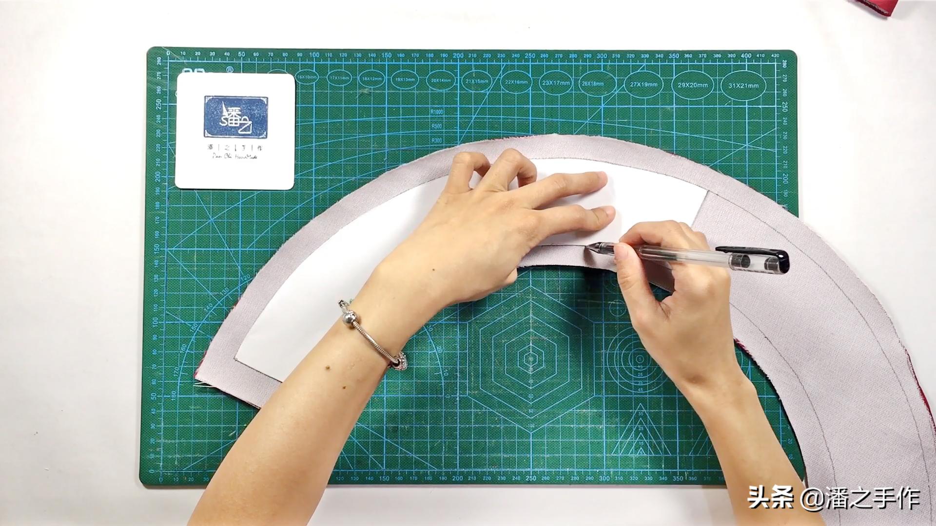 厚布料渔夫帽裁剪教程,用布料做渔夫帽的教程视频