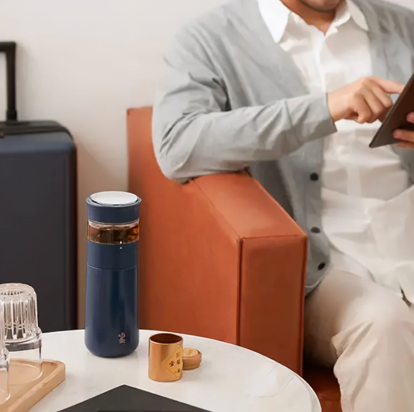 推荐一款茶水分离杯既方便又实用,令人惊艳的茶水分离杯