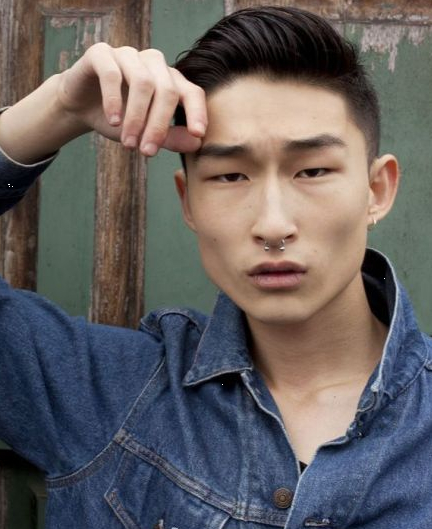 最帅的黑眼睛的男模,眯眼丑男