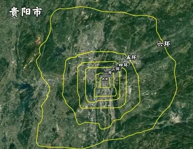 地级市和北京六环的发展对比,北京5环和广州外环面积对比