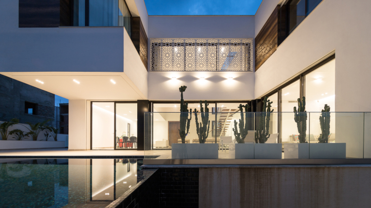 z型现代别墅,突尼斯豪宅