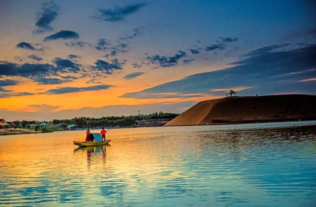 中卫金沙岛风景点介绍,中卫金沙岛震撼花海