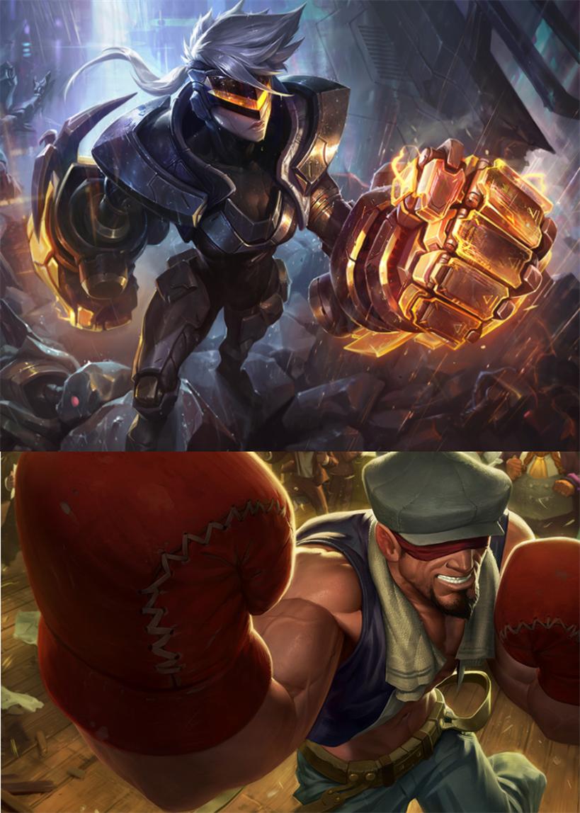 LOL跟守望先锋联动？官方曝光新英雄信息，技能神似末日铁拳