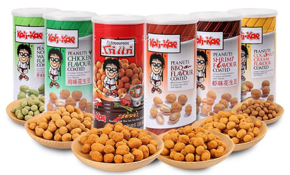 泰国购物必买零食清单,泰好吃网红零食