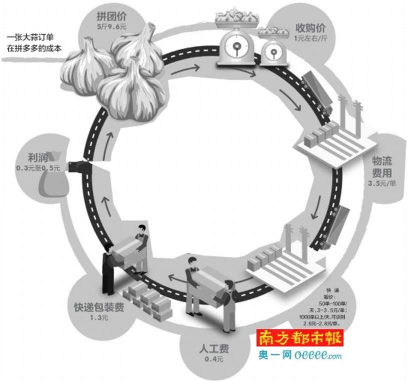 拼多多蒜1元5斤,拼多多里的大蒜价格