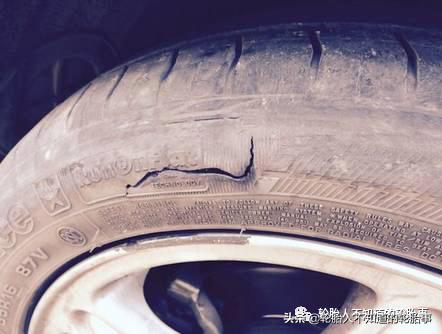 轮胎侧面破损一般怎么处理,9号轮胎爆了怎么处理