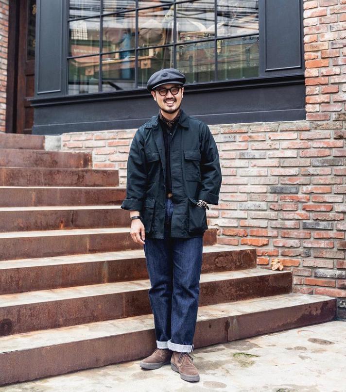 复古阔腿裤搭配靴子,复古文艺范下垂感超好的阔腿裤