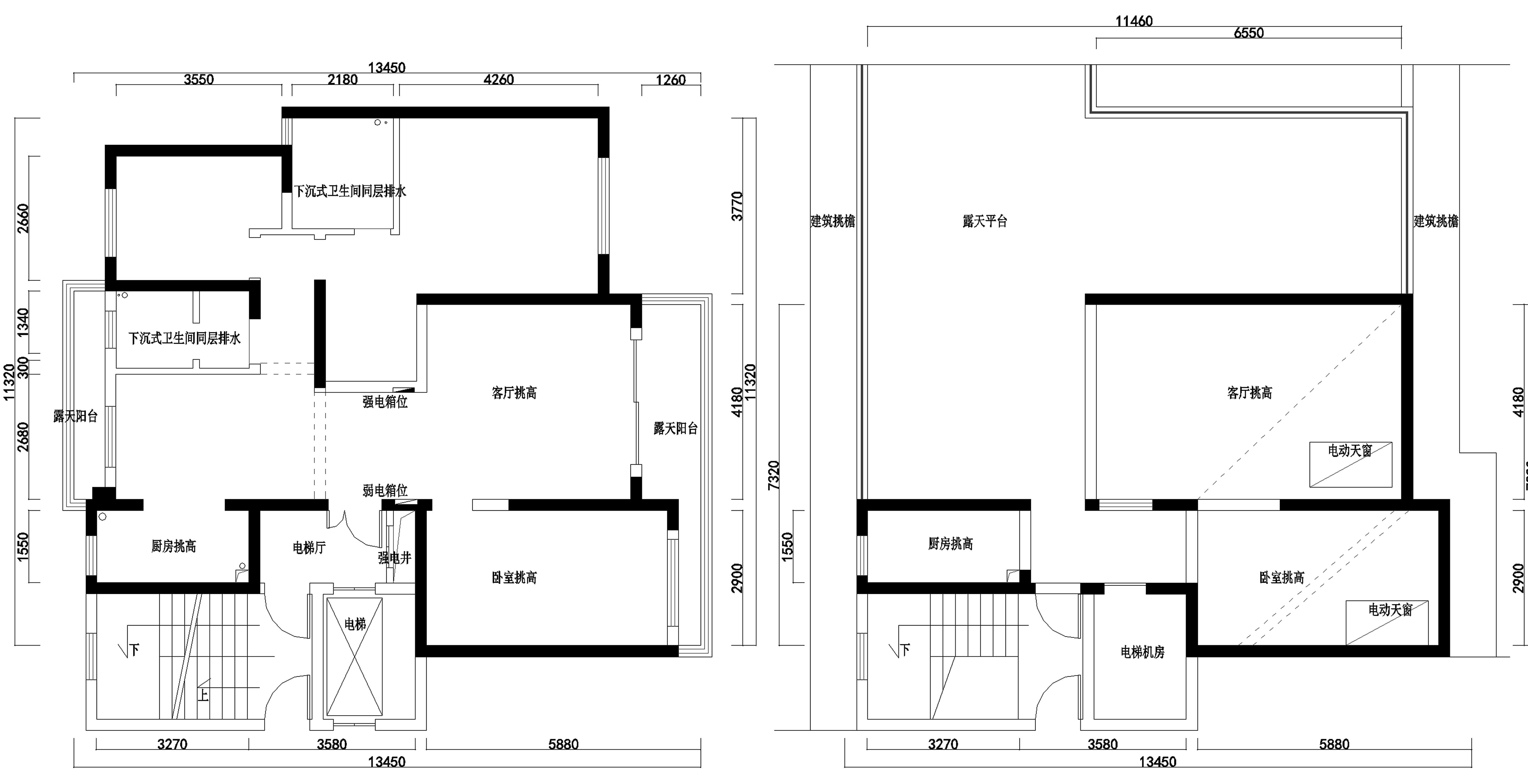 复式楼的楼梯在中间要怎么化解,复式楼梯位置布局设计