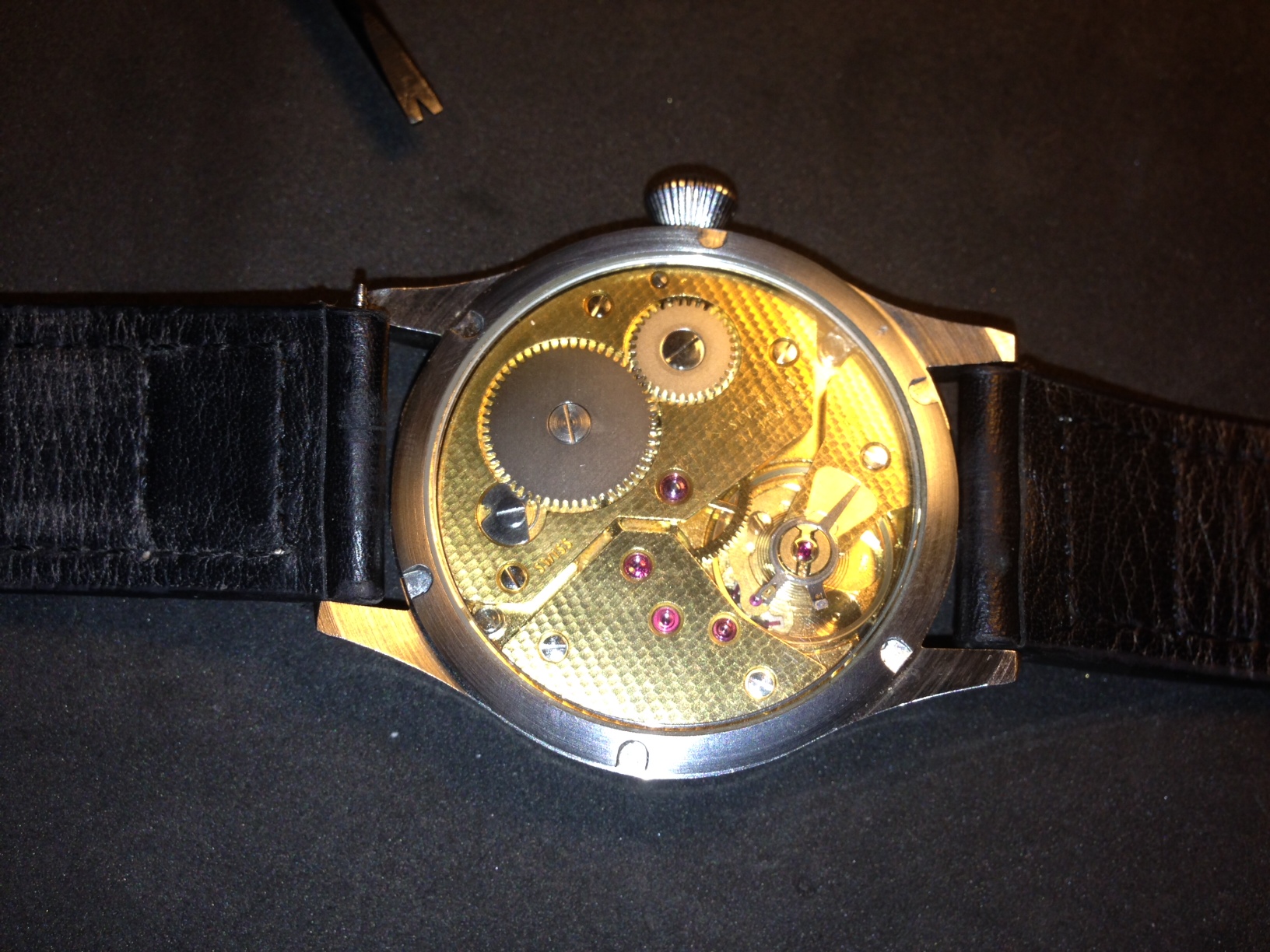 看看老外DIY机械手表