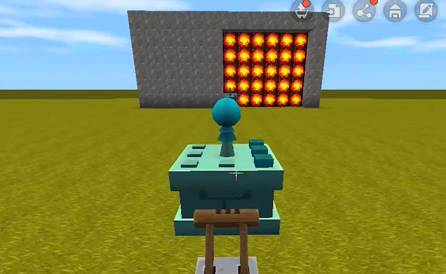 迷你世界科技感十足的门,迷你世界怎么做遥控大门
