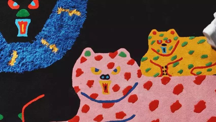 宜家地毯二手,宜家offwhite地毯