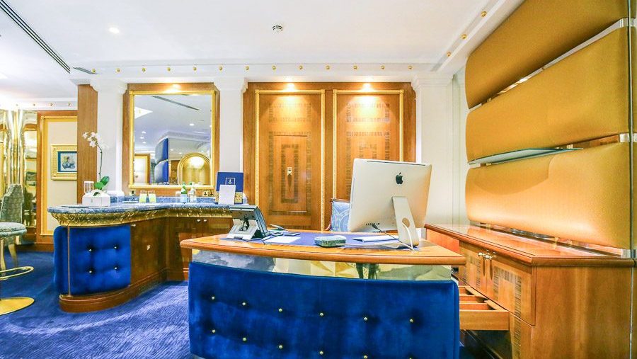 迪拜帆船酒店一晚普通房,迪拜帆船七星级酒店大套房