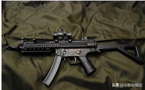 mp5冲锋枪能打死大型动物吗,反恐利器mp5弹鼓式冲锋枪