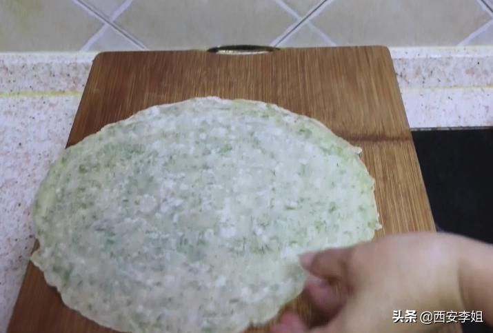 茴香鸡蛋煎饼面糊怎么调最好,茴香煎饼的做法最正宗的做法